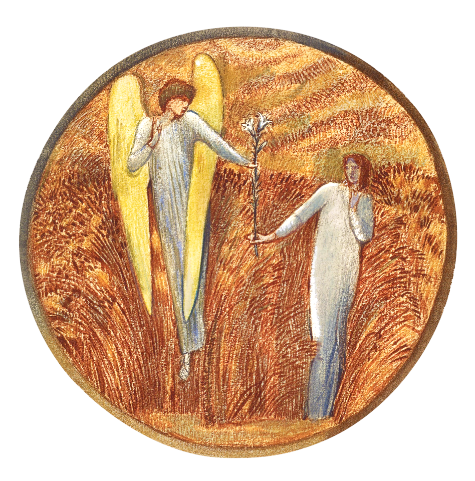 Flower of God from The Flower Book (1905) by Sir Edward Burne–Jones.