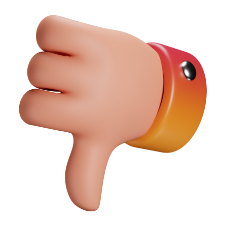Thumbs down
