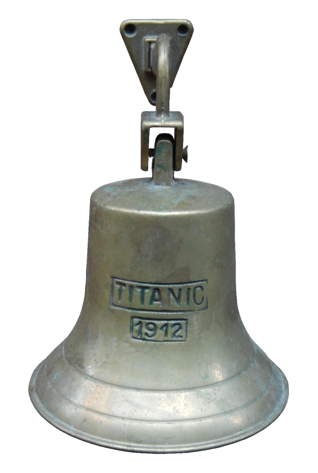 Ship accessories old brass bell