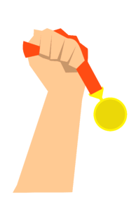 Sport award medal