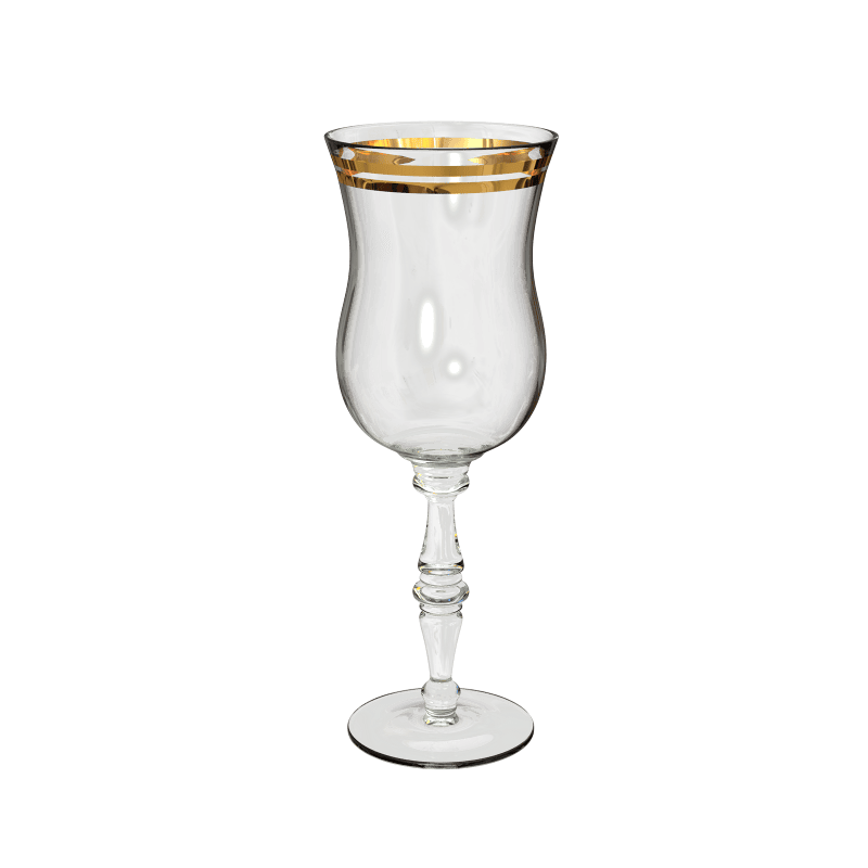 Glass fougères transparent