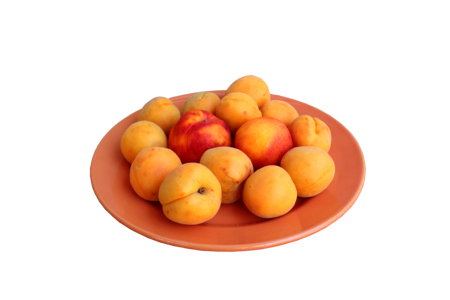 Fruit food peaches