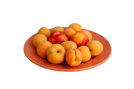 Fruit food peaches