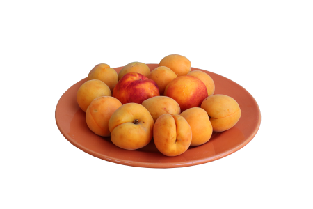 Fruit food peaches