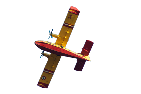 Isolated flyer water-plane