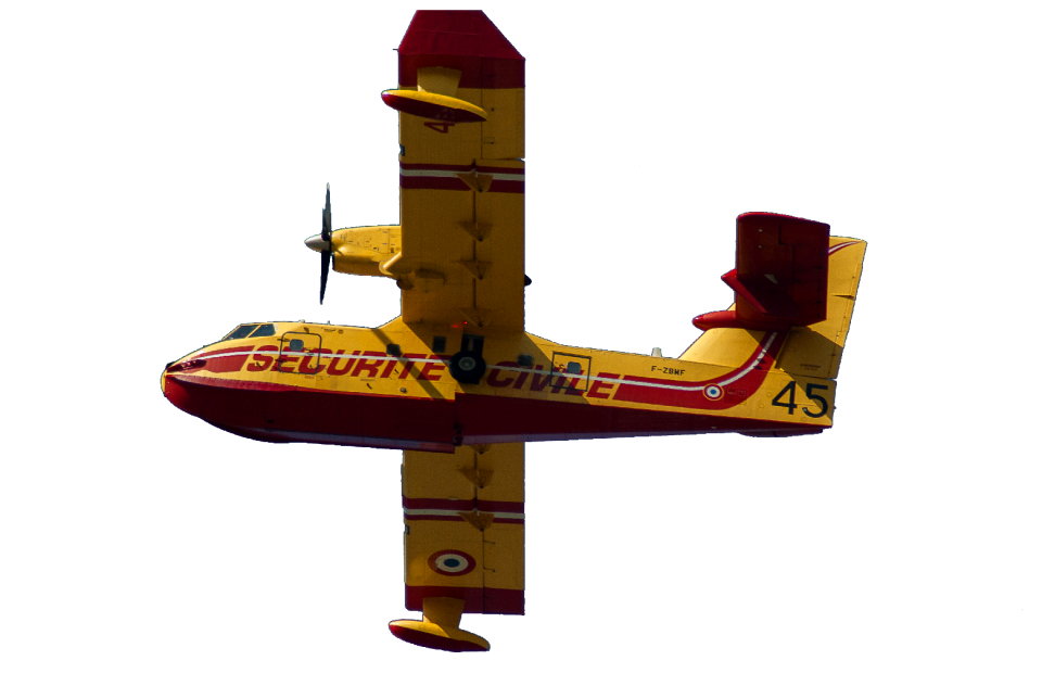 Isolated flyer water-plane