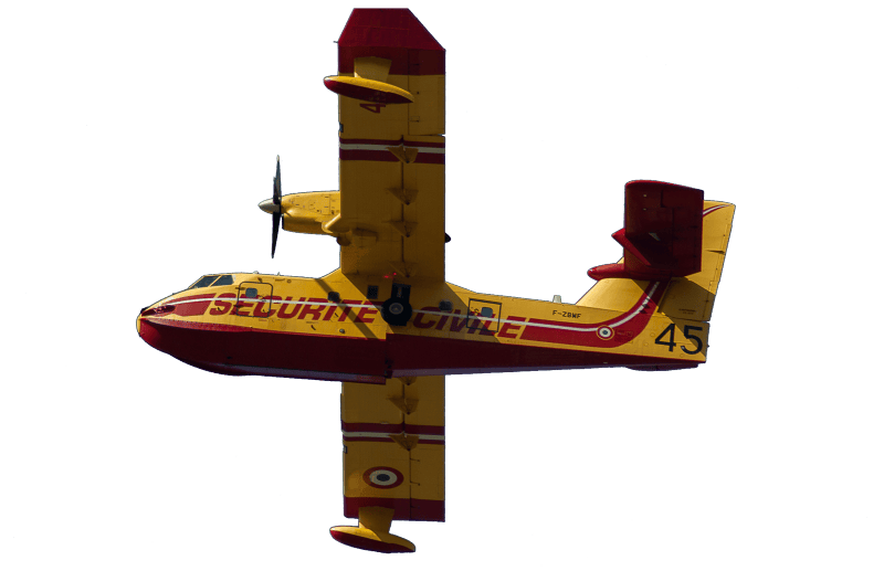 Isolated flyer water-plane