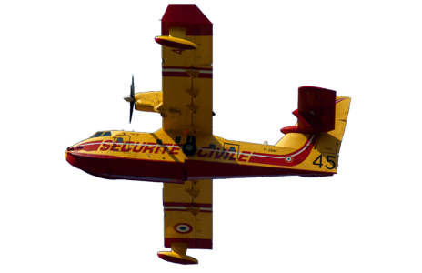 Isolated flyer water-plane