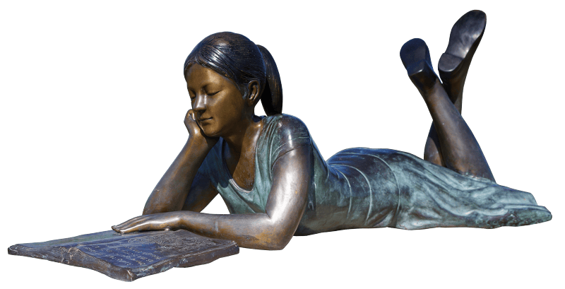 Sculpture bronze figure