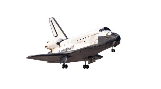 Space shuttle nasa isolated