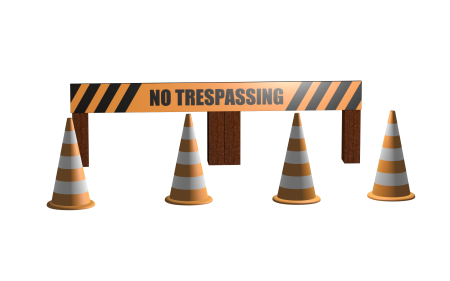 Pilone hat traffic sign
