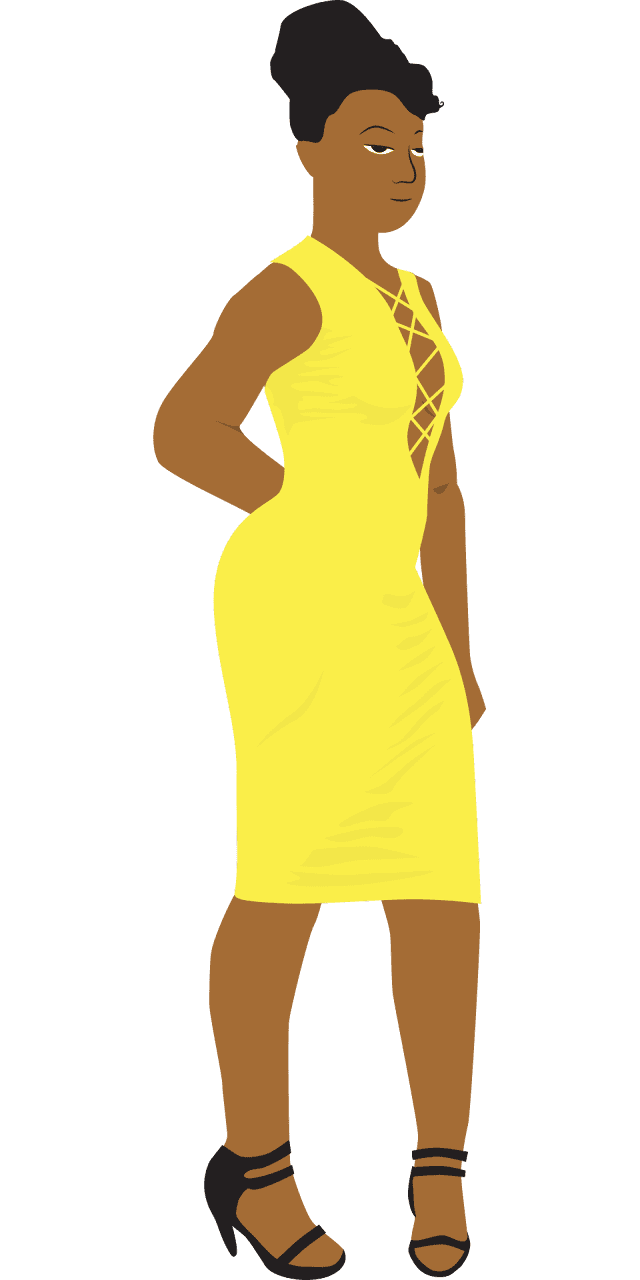 Sexy woman svg file Free vector graphics