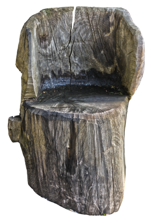 Sawn wood weathered