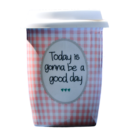Coffee cup happy