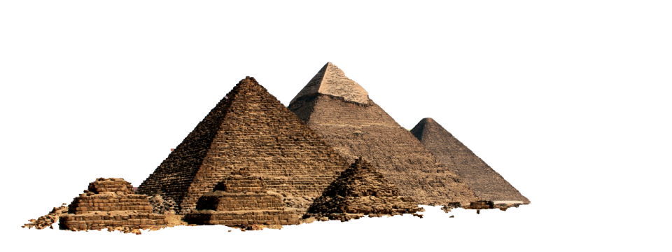 Egypt desert pyramids
