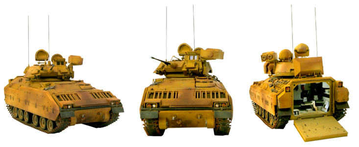 Bradley tank weapons armor