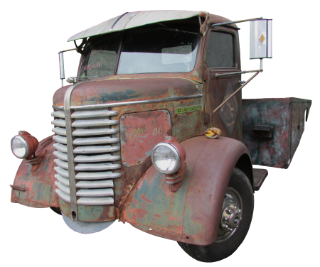 Oldtimer scrap rusted