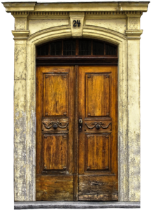 Art nouveau door historically