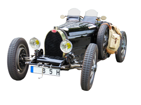 Isolated classic auto