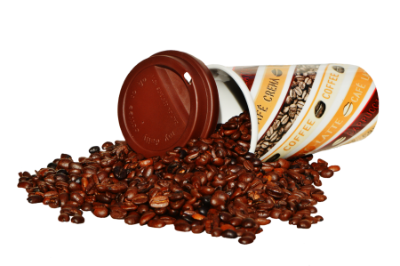 Break coffee mug on the go