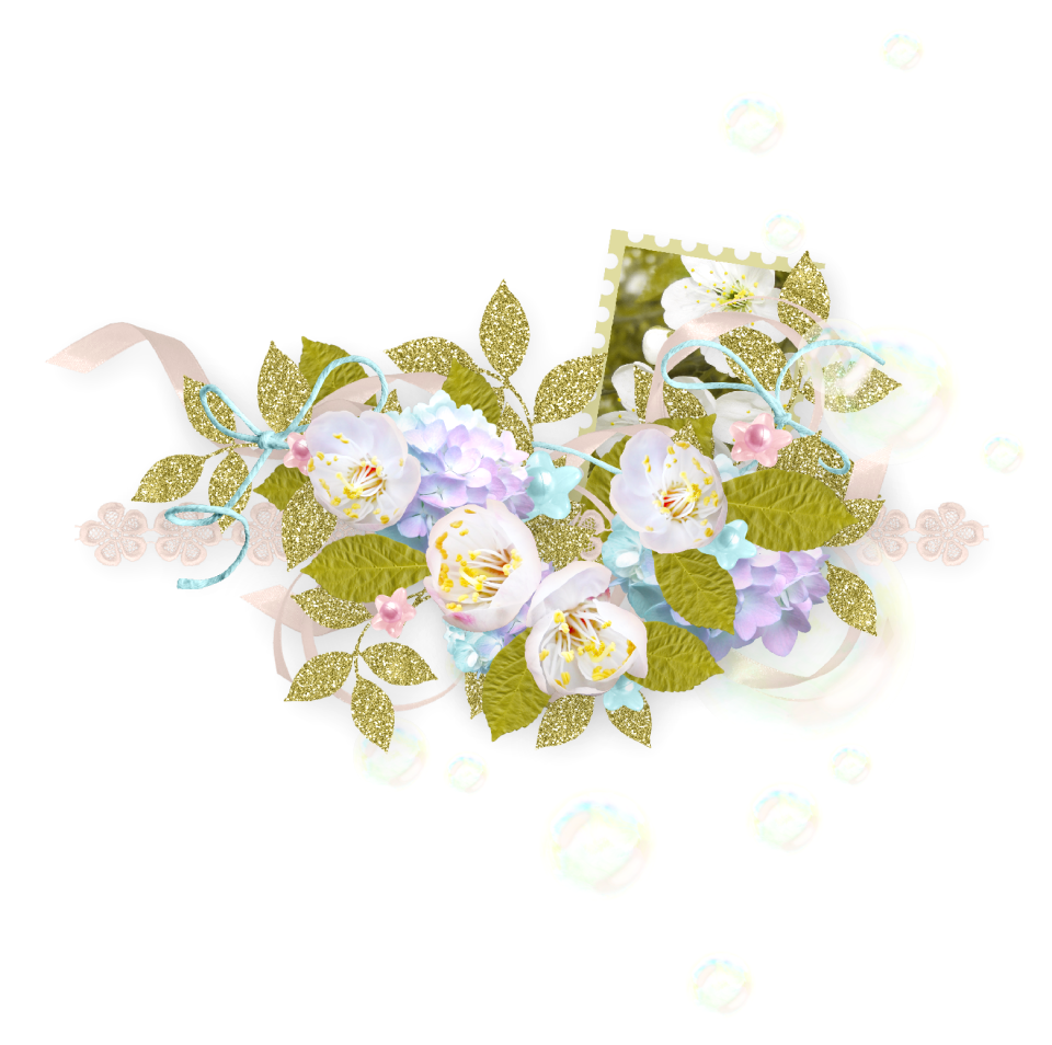 Hydrangea flowers tape