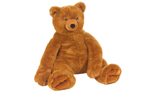 Isolated brown bear toys