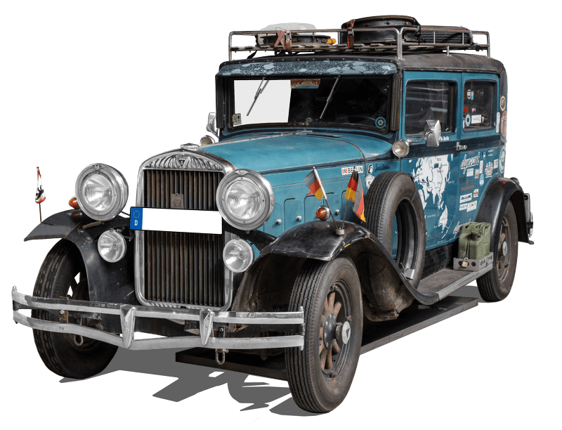 Oldtimer round-the-world heidi hetzer