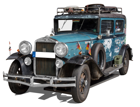 Oldtimer round-the-world heidi hetzer