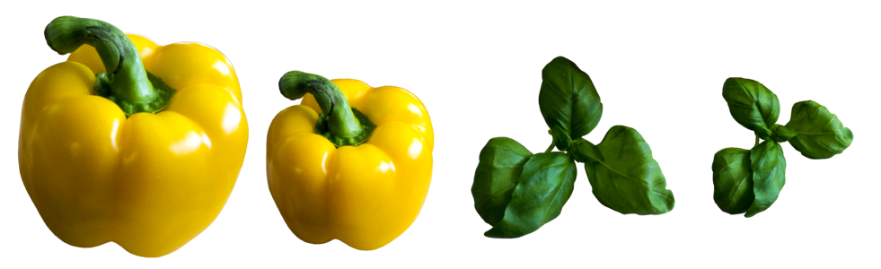 Vegetables background paprika