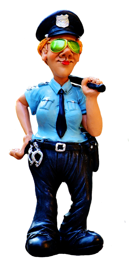 Uniform policewoman ordnungshüter
