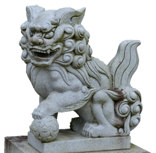 Lion sculpture stone sculpture