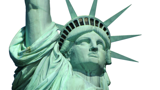 Landmark lady liberty america