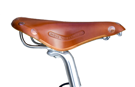 Bike leather saddle cycling