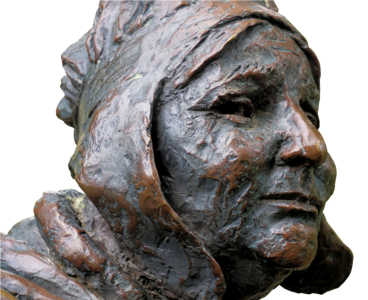 Face sculpture statue