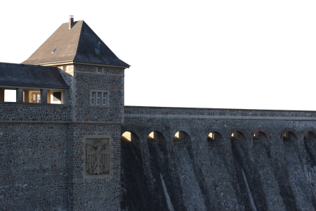 Schloss waldeck reservoir lake