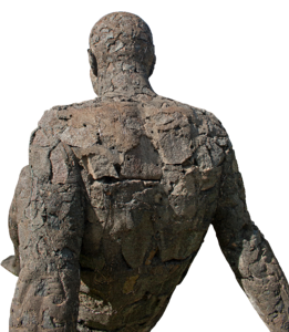 Art stone man