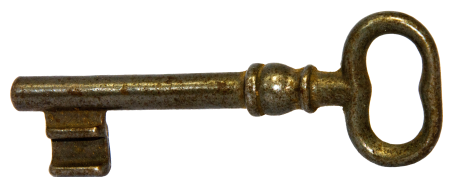 Door key individually security
