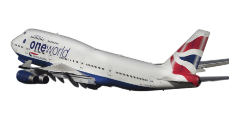 Plane aircraft wing image
