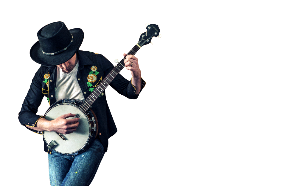 Man banjo artist