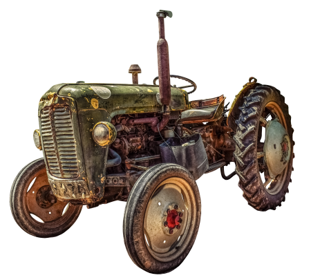 Oldtimer commercial vehicle tractors
