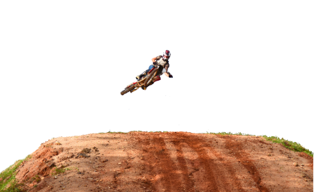 Stunt free style motorcycle