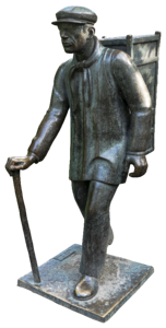 Bronze statue still image figure