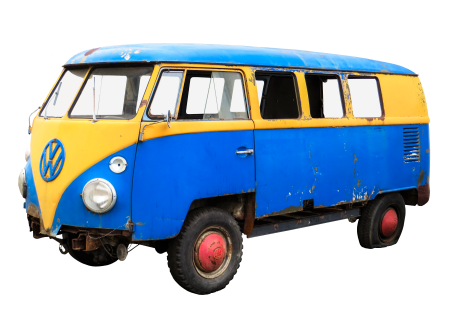 Oldtimer vw bus classic