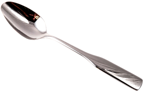 Isolated cook spoon