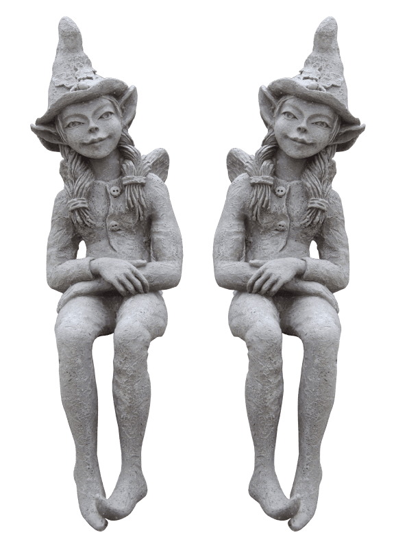Imp brownie stone figure