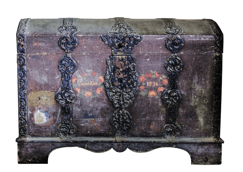 Treasure chest wooden chest old furniture