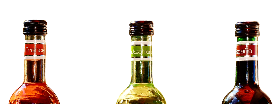 Weinstube alcohol bottles