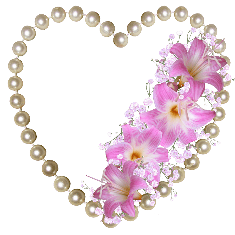 Romantic decoration cut out