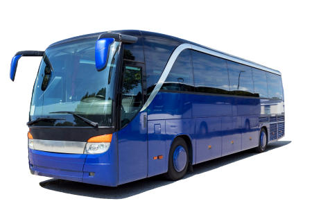 Modern bus autocar tourism
