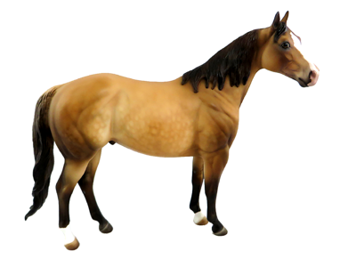 Brown horse animal figure
